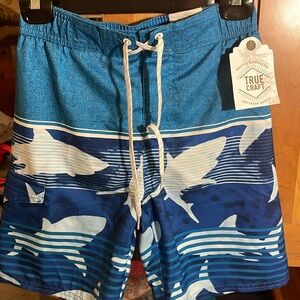 True Craft Boys sz Small Swim trunks